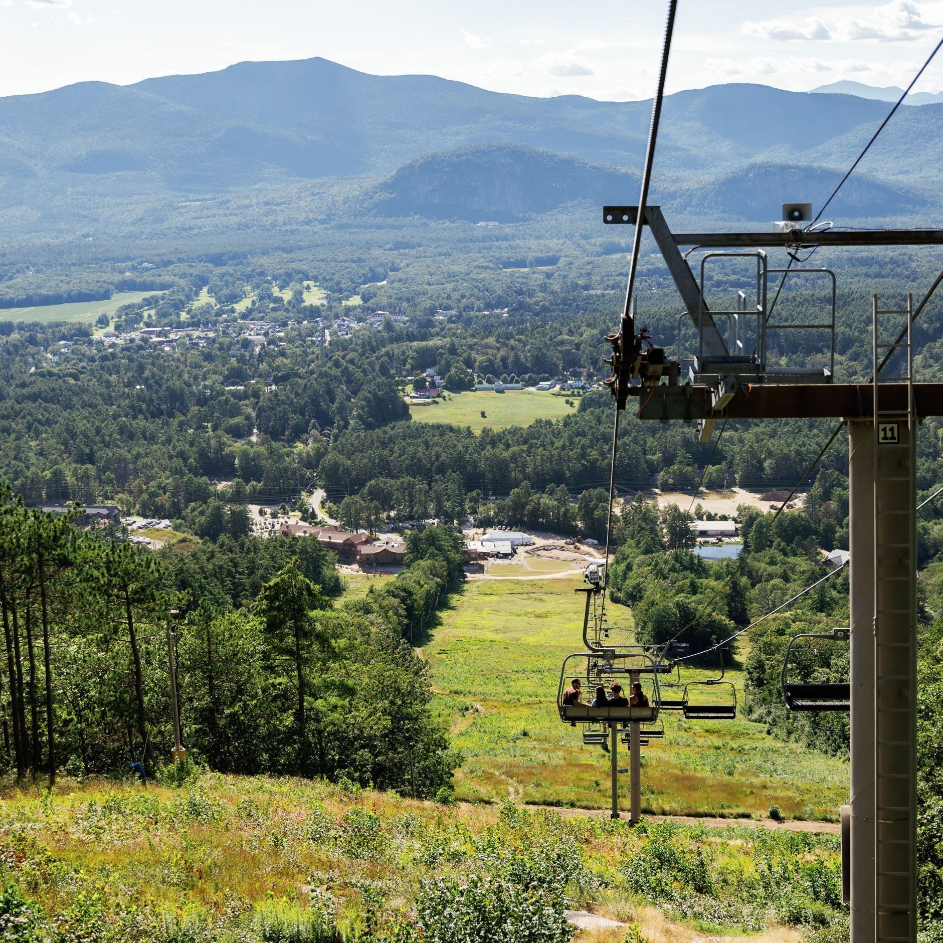 Scenic Chairlift Family