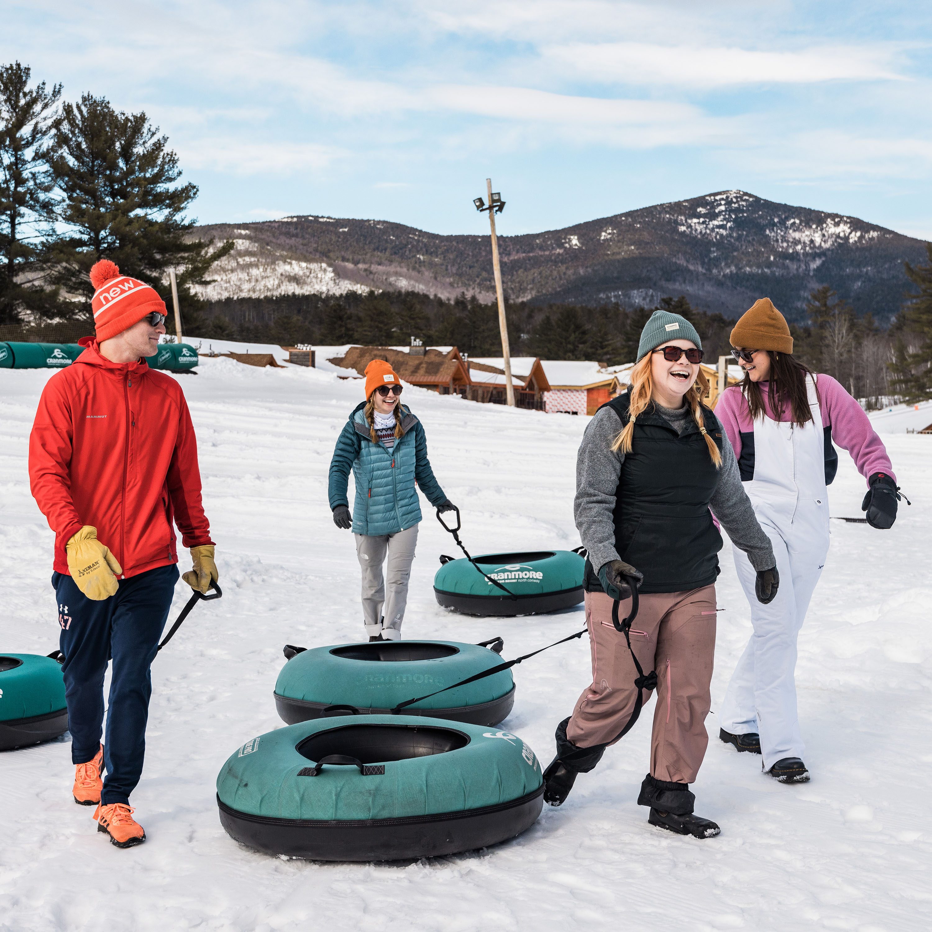 Winter Tubing Friends square